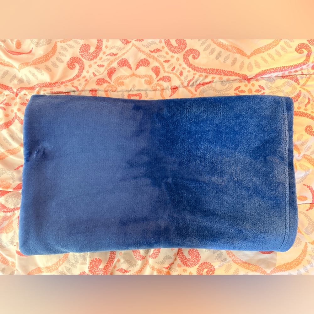 Blue Plush Blanket